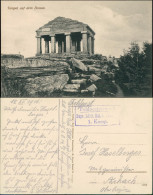 Ansichtskarte  Tempel Auf Dem Donon, Feldpost Gelaufen 1. Weltkrieg 1917 - War 1914-18