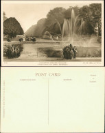 Postcard London Fountain East Garden/Park Mit Springbrunnen 1927 - Autres & Non Classés