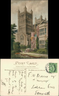 Postcard Exeter Exeter Stempel EXETER Auf Postkarte Mit Gebäude 1912 - Altri & Non Classificati