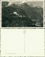 Ansichtskarte  Alpen Panorama Mit Burg, Festung Bei Hohenwerfen 1939 - Ohne Zuordnung