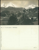 Berchtesgaden Panorama-Ansicht Vom Malerhügel, Alpen Berge 1932 - Berchtesgaden