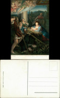 Ansichtskarte  Die Heilige Nacht (Dresden) Antonio Allegri Gen. Correggio 1913 - Autres & Non Classés