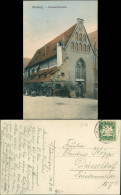 Ansichtskarte Nürnberg Bratwurstglöcklein Gaststätte Strassen Partie 1908 - Nuernberg