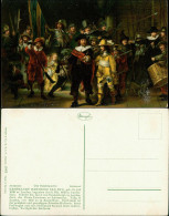 Ansichtskarte  Rembrandt Van Rijn - Gemälde "Die Nachtwache" 1913 - 1900-1949