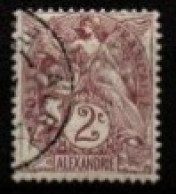 ALEXANDRIE    -   1902  .  Y&T N° 20 Oblitéré - Used Stamps