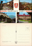 Postcard Karlsbad Karlovy Vary Schloss, Hotels, Straßen 1979 - Czech Republic