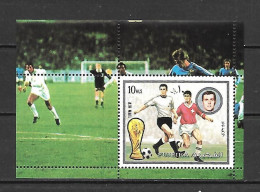 Fujeira 1972 Football World Cup - West Germany 1974 MS MNH - Fudschaira