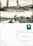 Postkaart Badhoevedorp-Haarlemmermeer 4 Bild, Autos Häuser 1965 - Andere & Zonder Classificatie