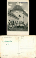 Postcard Blatnice Kinder In Trachten Kleidung Kirche SV. Antonicek 1950 - Czech Republic