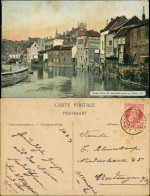 Gent Ghent (Gand) Maison Du Quai Des Tonneliers/Häuserreihe Am Fluss 1907 - Sonstige & Ohne Zuordnung