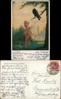 "Sollst Nicht Gucken" Künstler K.E. Olszewski, Junge Beim Pinkeln 1922 - Portraits
