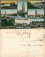 Boston Multi-View, Docks, Market Place, Cemetery Ave., Sheep Fair 1912 - Andere & Zonder Classificatie