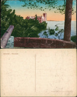 Triest Trieste Schloss Miramar (Castello Di Miramare), Alte Kanone 1910 - Autres & Non Classés