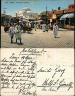 Tunis تونس Place Bab - Souika, Native Scene, Einheimische, Geschäfte 1910 - Tunisia