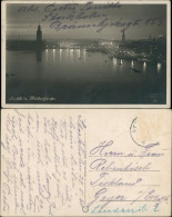 Postcard Stockholm Stadt - Bei Nacht 1932 - Sweden