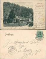 Edle Krone-Klingenberg " Edle Krone I. Sachsen 1902  Gelaufen Nach Görlitz - Klingenberg (Sachsen)