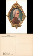 Ansichtskarte  Mozart Porträt Bildnis Nach Gemälde Prof. B. Janschek 1920 - Peintures & Tableaux
