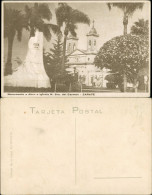 Zárate Monumento Alem Iglesia N. Sra. Del Carmen/Platz Mit Denkmal Kirche 1920 - Argentinien