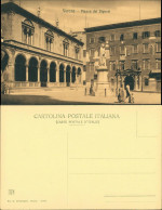 Verona Italia Piazza Del Signori/Platz Mit Denkmal, Alte Gebäude 1910 - Autres & Non Classés