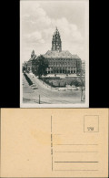Innere Altstadt-Dresden Strassen Partie Am Rathaus, Town-Hall Postcard 1950 - Dresden