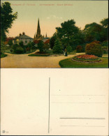 Mülhausen Mulhouse Steinbachgarten Square Steinbach, Grünanlage Kirche 1910 - Autres & Non Classés
