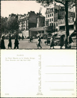 Paris La Place Blanche Et Le Moulin Rouge/Verkehr,  , Moulin-Rouge 1960 - Sonstige & Ohne Zuordnung
