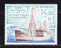 TAAF 1992 Ship "Le Tottan" 1v  ** Mnh (60056) - Unused Stamps