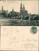 Innere Altstadt-Dresden Neue Augustusbrücke Brücke Nach  Otto Schneider 1910 - Dresden