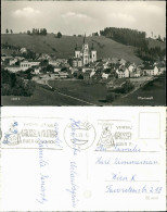 Ansichtskarte Mariazell Panorama-Ansicht Fernansicht Auf Kapelle Und Ort 1958 - Altri & Non Classificati
