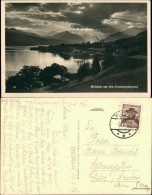 Ansichtskarte Millstatt Panorama-Ansicht Des Ortes Bei Sonnenuntergang 1937 - Autres & Non Classés