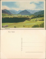 Oberstdorf (Allgäu) Vogelschau Perspektive  Allgäu Mit Berg-Panorama 1930 - Oberstdorf