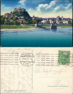 Salzburg Partie A.d. Karolinenbrücke, Blick Nonneber U. Festung 1915/1913 - Autres & Non Classés