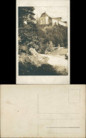 Privatfoto Echtfoto Postkarte Burg    Vermutlich Alpen-Region) 1925 Privatfoto - Non Classés