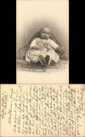 Baby Real Photo Postcard Child, Kinder Kind Hübsch Gekleidet 1920 Privatfoto - Ritratti