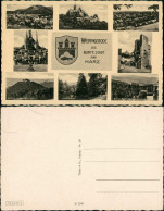 Wernigerode Stadtteilansicht Mehrbild-AK Ua. Mit Schloss, Rathaus Uvm. 1940 - Autres & Non Classés
