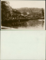 Ilsenburg (Harz) Partie Zu Den Roten Forellen, Forellenteich, Echtfoto-AK 1935 - Autres & Non Classés