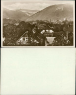 Ilsenburg (Harz) Teilansicht Mit Wohnhäuser, Blick Zum Brocken 1935 Privatfoto - Autres & Non Classés