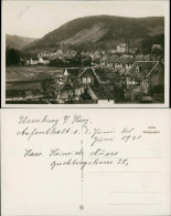 Ilsenburg (Harz) Panorama-Ansicht Blick Auf Wohnhäuser, Villen 1930 - Autres & Non Classés