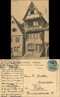 Dambach (Elsass/Alsace) Strasse Alte Wohnhäuser 1905 Gelaufen Stempel KARLSRUHE - Altri & Non Classificati