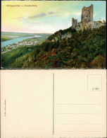 Bad Godesberg-Bonn Burg Drachenfels (Siebengebirge) Rhein Panorama 1910 - Koenigswinter