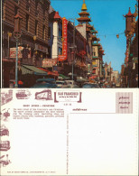 San Francisco GRANT AVENUE - CHINATOWN/Geschäftsstrasse Autos 1960 - Sonstige & Ohne Zuordnung