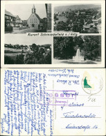 Schmiedefeld (Rennsteig) Stadtteilanischten Mehrbild-AK Mit 4  1960 - Schmiedefeld