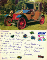 Ansichtskarte  Auto Car 1908 LANCHESTER BRITISH Owner F. W. Hutton-Stott 2010 - Passenger Cars