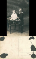 Photographie Foto Kinder, Junge Matrosen-Look, Kleinkind 1910 Privatfoto - Portretten