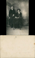 Atelier Fotos Fotokunst 2 Frauen Arbeitsähnlich Posierend 1910 - Personnages