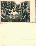 Betriebs- Gruppenfoto Firma Krumpholz Mitarbeiter 1951 Privatfoto - Bekende Personen