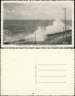 Boulogne-sur-Mer La Route De Wimereux, Sturm Sturmflut Wellen 1940 - Boulogne Sur Mer