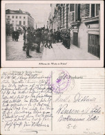 Postkaart Brüssel Bruxelles Ablösung Der Wache - Straße WK1 1916 - Other & Unclassified