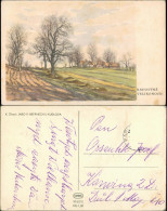 Ansichtskarte  K. Zivný JARO V HRTÁNECH U KUDLOVA Radostne Velikonoce 1950 - Zeitgenössisch (ab 1950)
