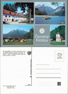 Postcard Červený Kláštor Kloster, Campingplatz, Floß 1989 - Slovacchia